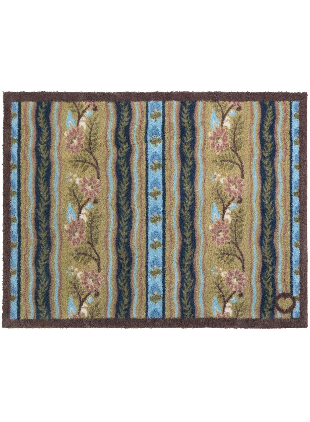 Eco-Friendly Nature Floral Mat – 65 x 85 cm washable, non-slip | THE RUGS