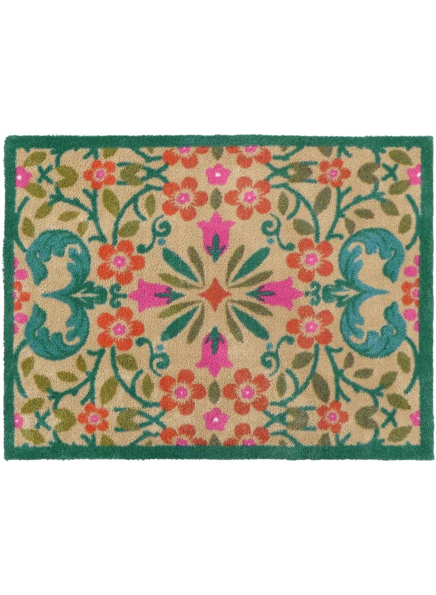 Floral mat Washable Non-slip Doormat