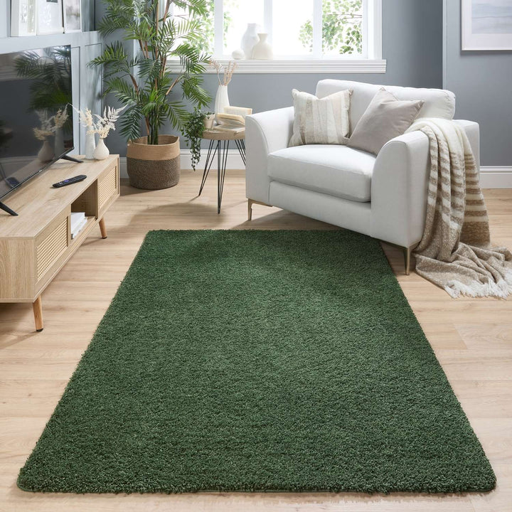 Tufted Washable Rug – Plain Design
