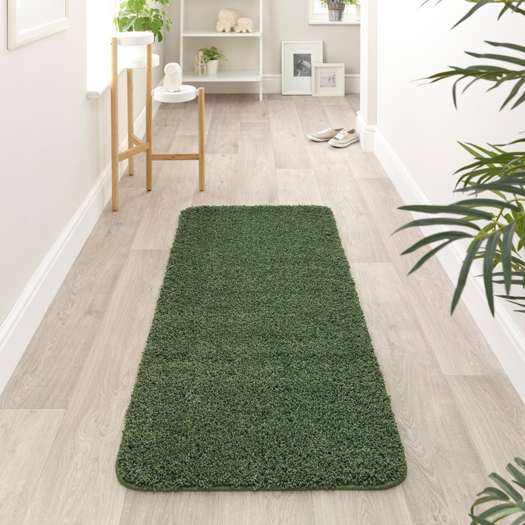 Tufted Washable Rug – Plain Design