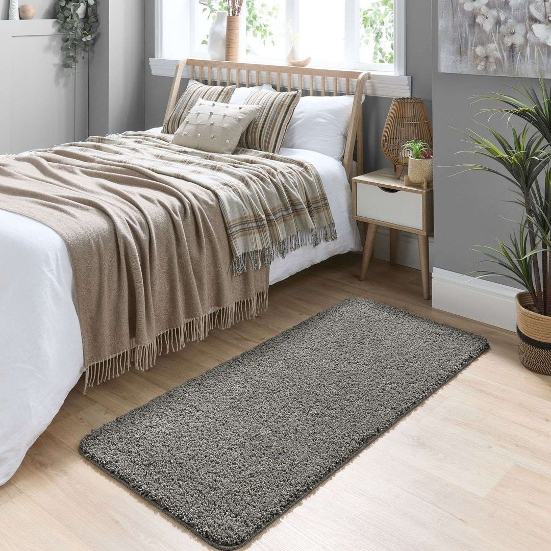 Tufted Washable Rug – Plain Design