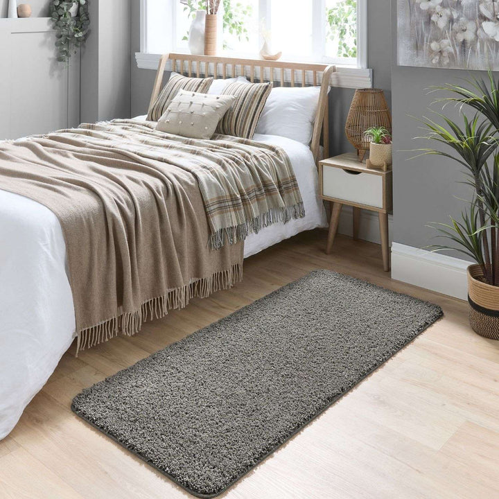 Tufted Washable Rug – Plain Design