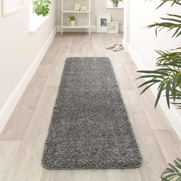 Tufted Washable Rug – Plain Design