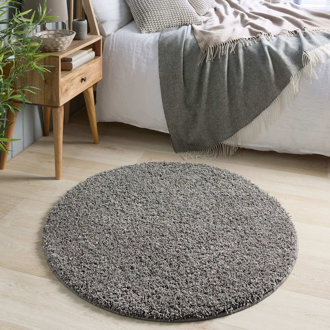 Tufted Washable Rug – Plain Design
