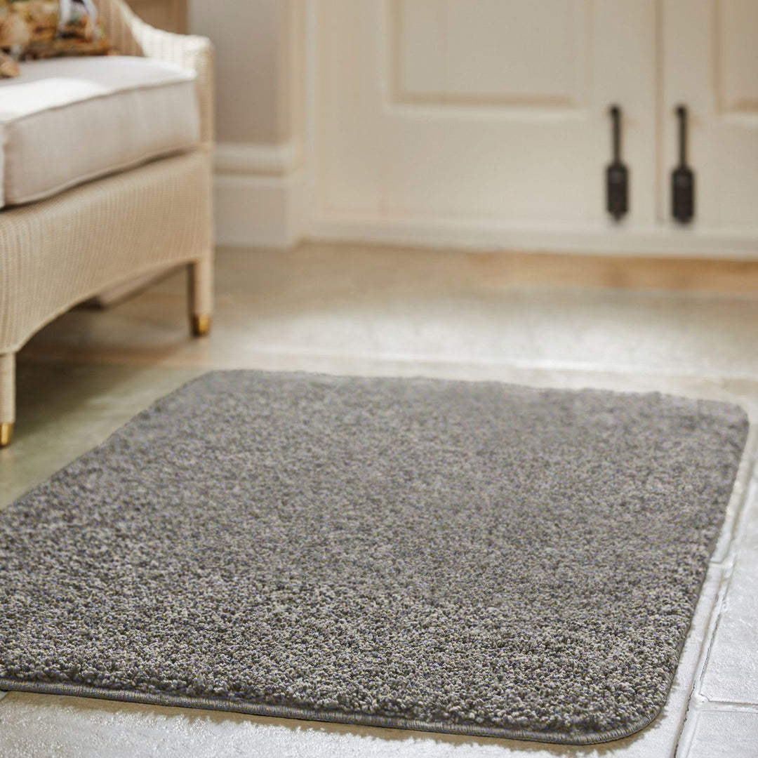 Tufted Washable Rug – Plain Design