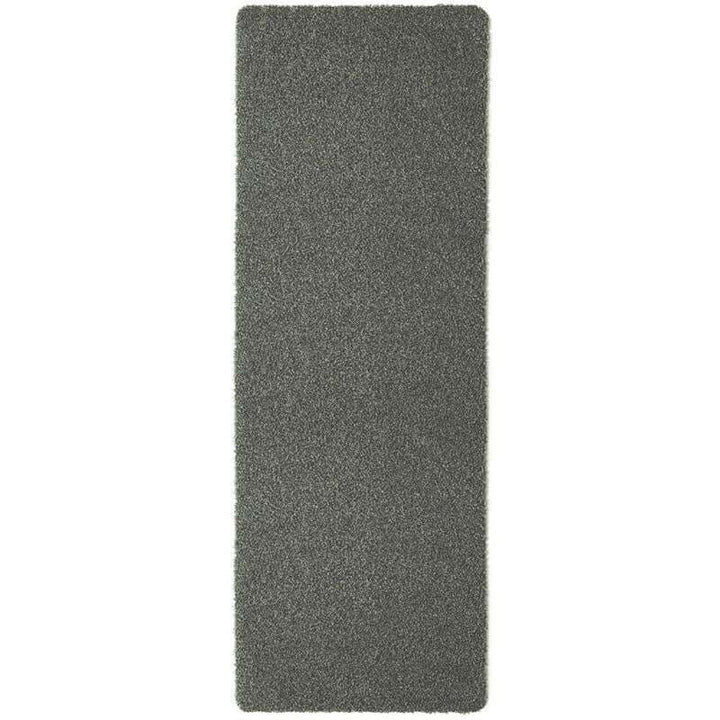 green cotton plain washable mat