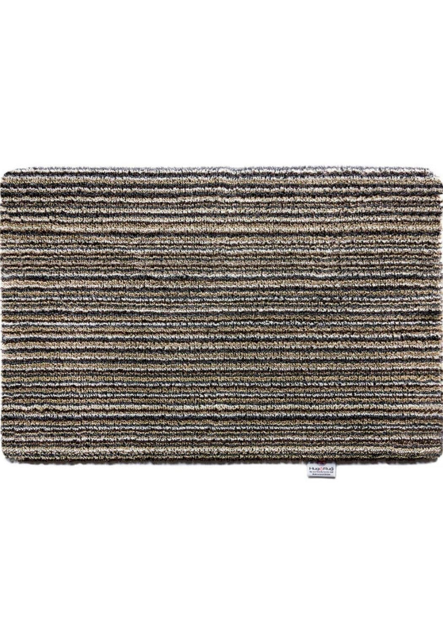 The Rugs Quality Eco-Friendly Striped Washable Doormat UK