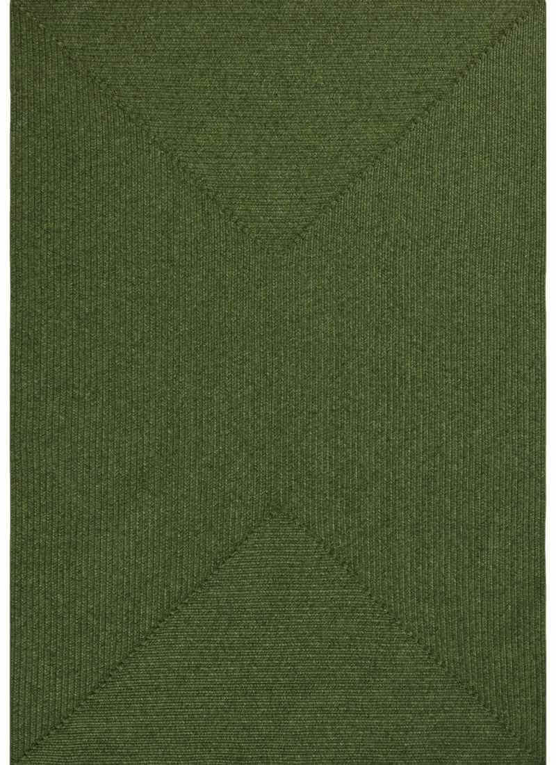 The Rugs Indoor Outdoor Trenzado Rug – Bordered Plain Design