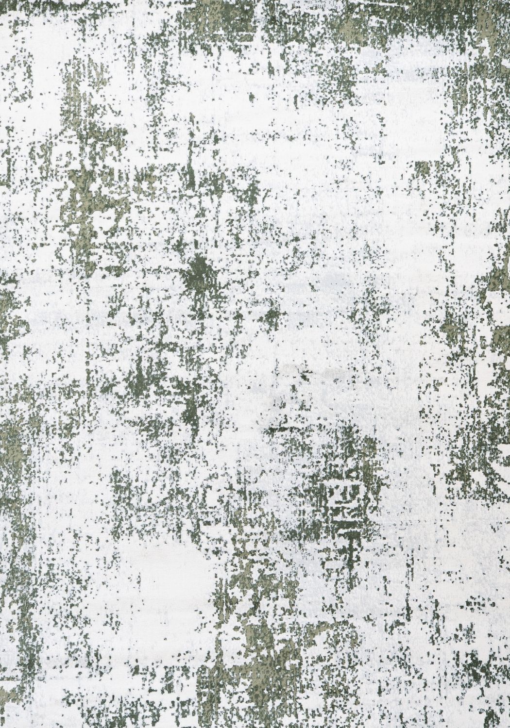 Elaris green abstract rug, jute backing, hardwearing, polypropylene material | The Rugs