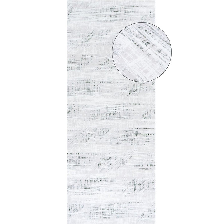 Carmel Green Cream Abstract Rug | 6030