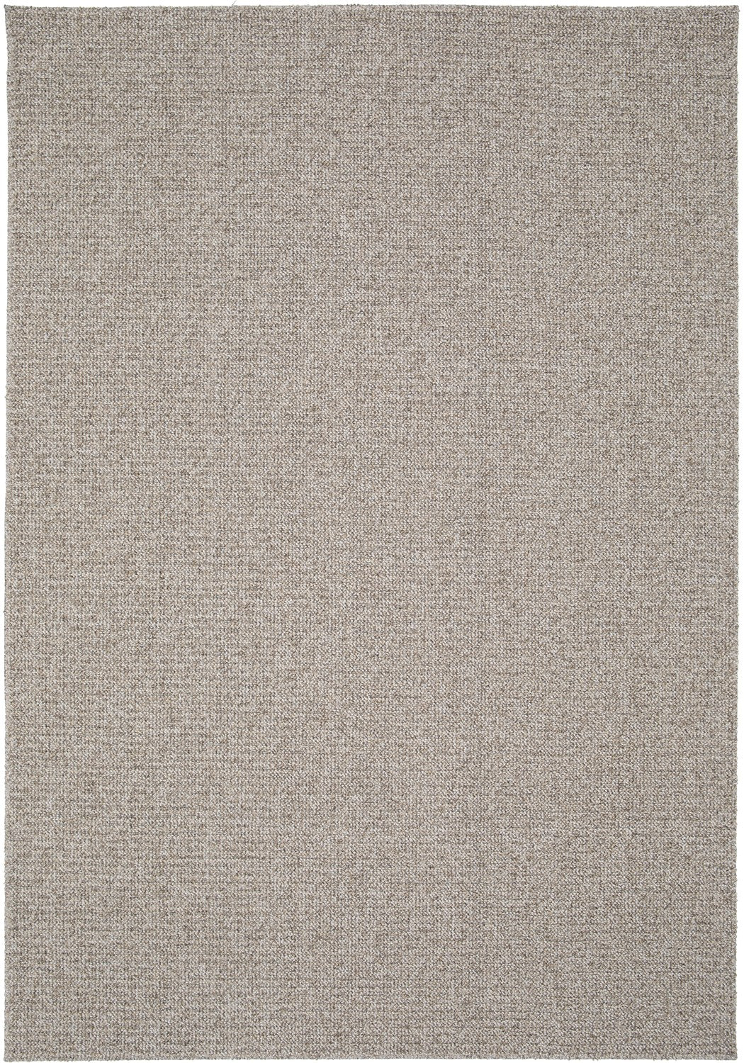 Dune Boucle greige textured rug, top view of the whole rug | The Rugs