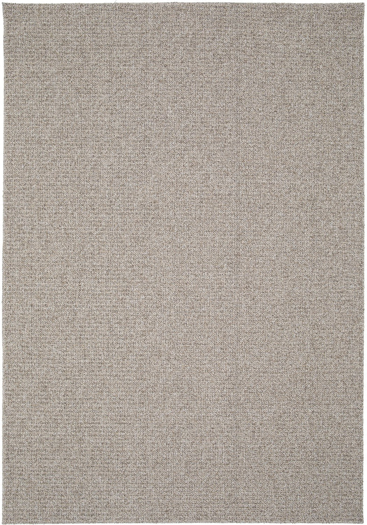Dune Boucle greige textured rug, top view of the whole rug | The Rugs