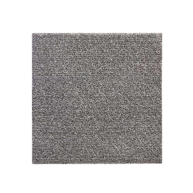 grey cotton plain washable mat