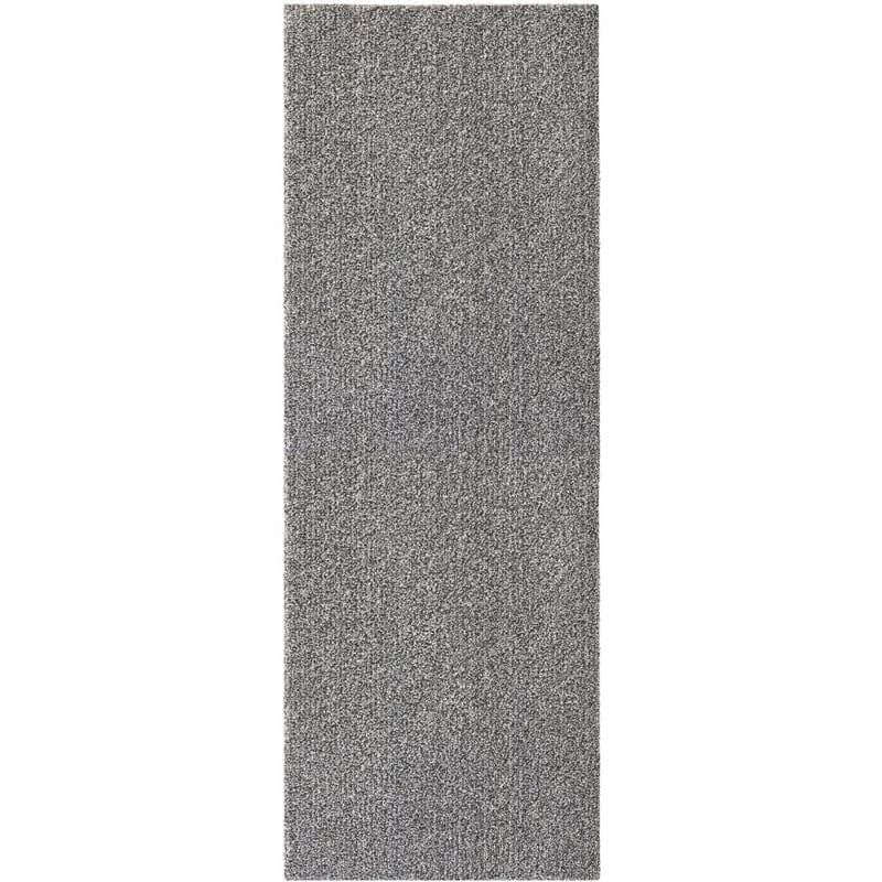 grey cotton plain washable mat