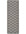 The Rugs Durable Washable Mats & Runners with Diamond Design