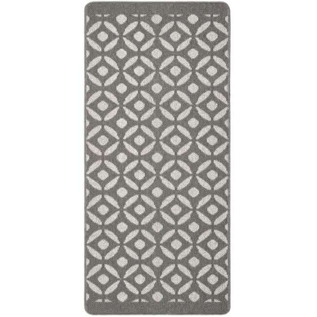 Geometric Design Washable Mat