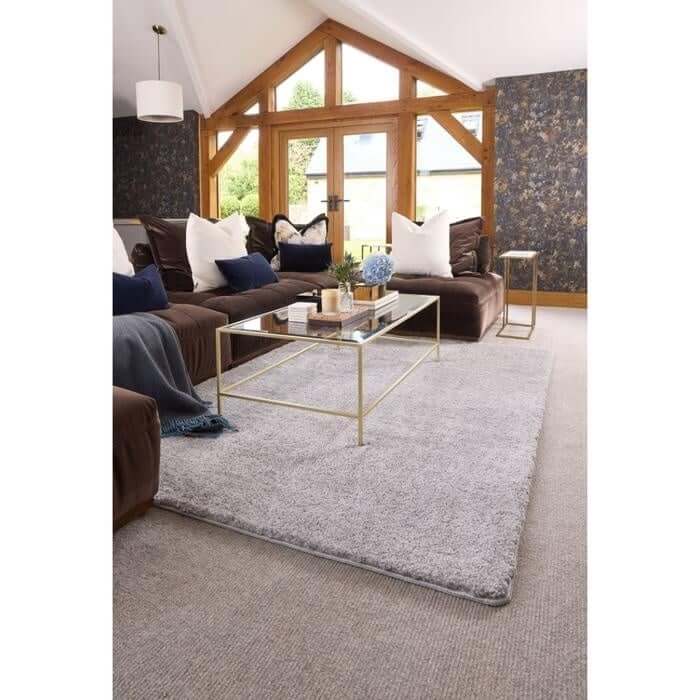 Washable My Lux Plain Shaggy Rug