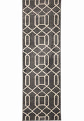 Newport Lattice Grey Rug – Geometric