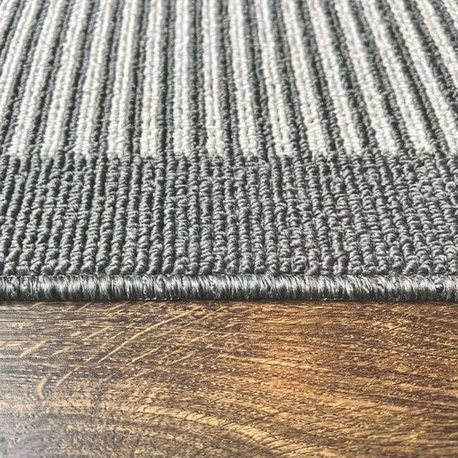 Striped Washable Mat