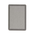 Washable Striped Grey Mat or Runner