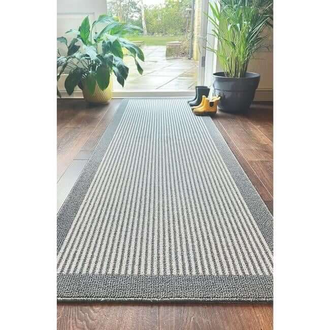 Striped Washable Mat