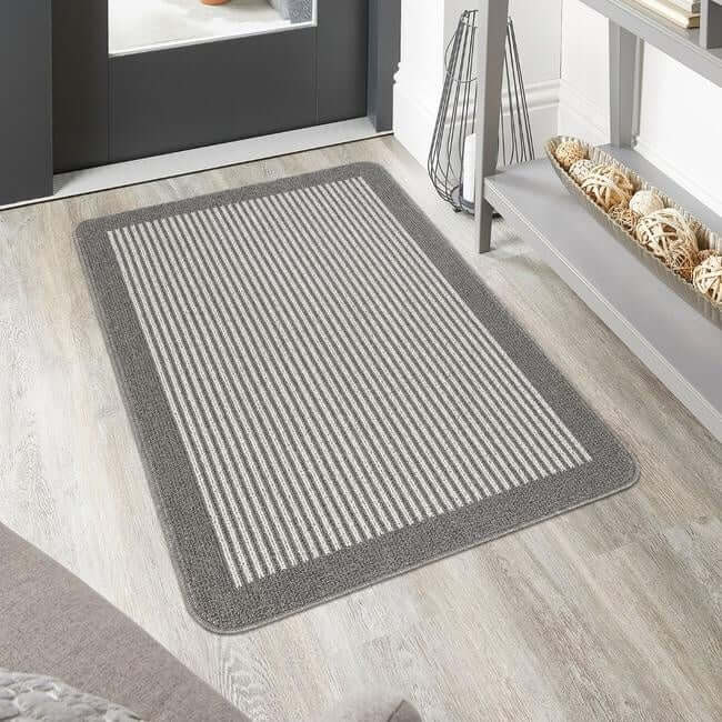 Striped Washable Mat