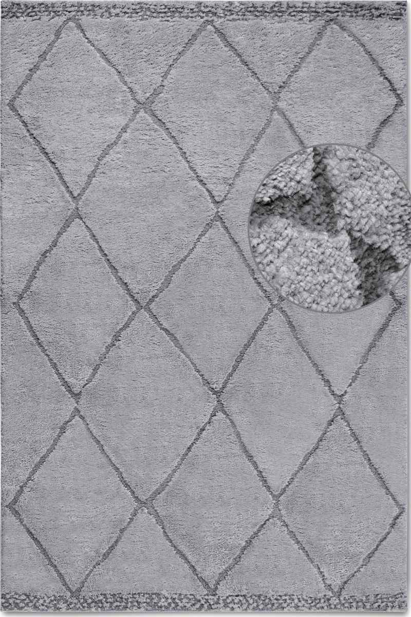 High Pile Rug Perrotin – Soft Diamond Shaggy Rug