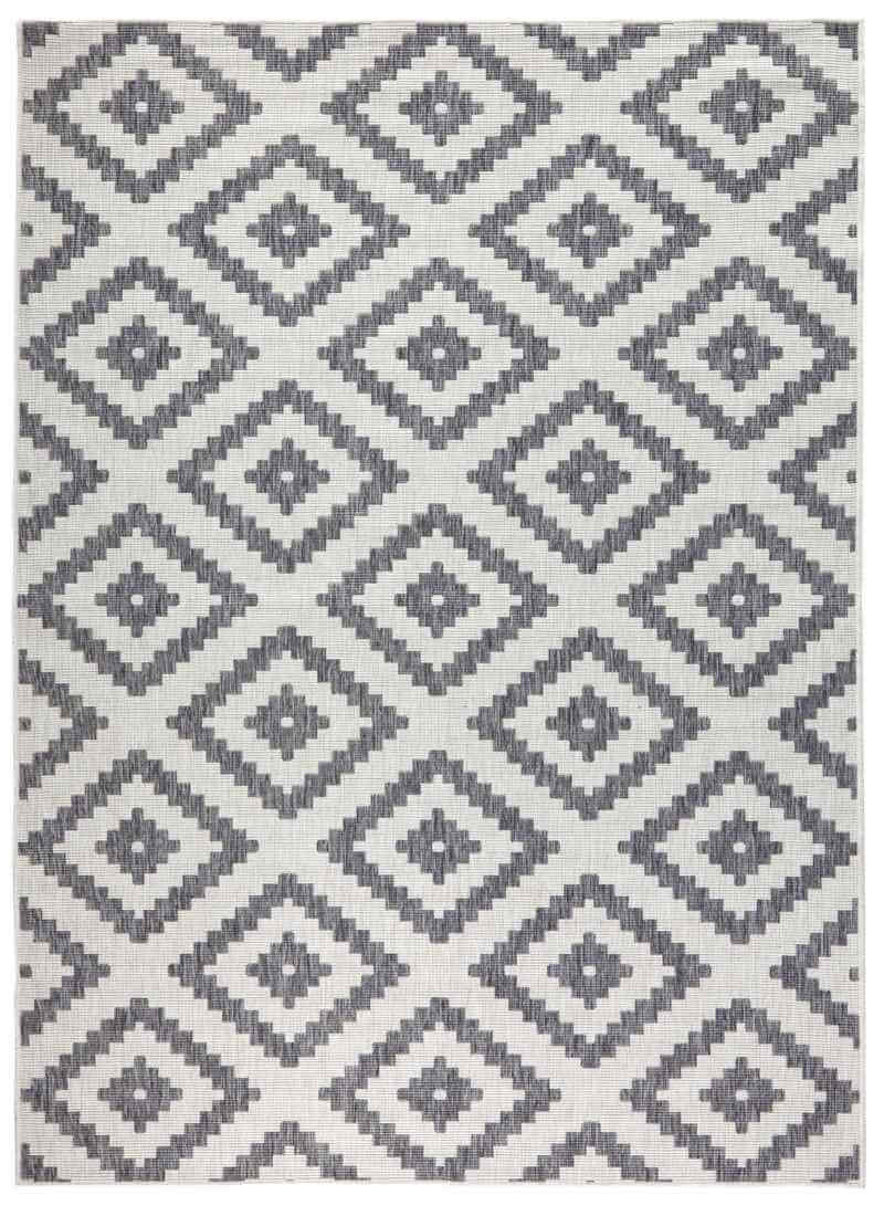 Grey Rugs Pattern M Rug The Rugs Malta Reversible Grey Rug - Quality Indoor Outdoor