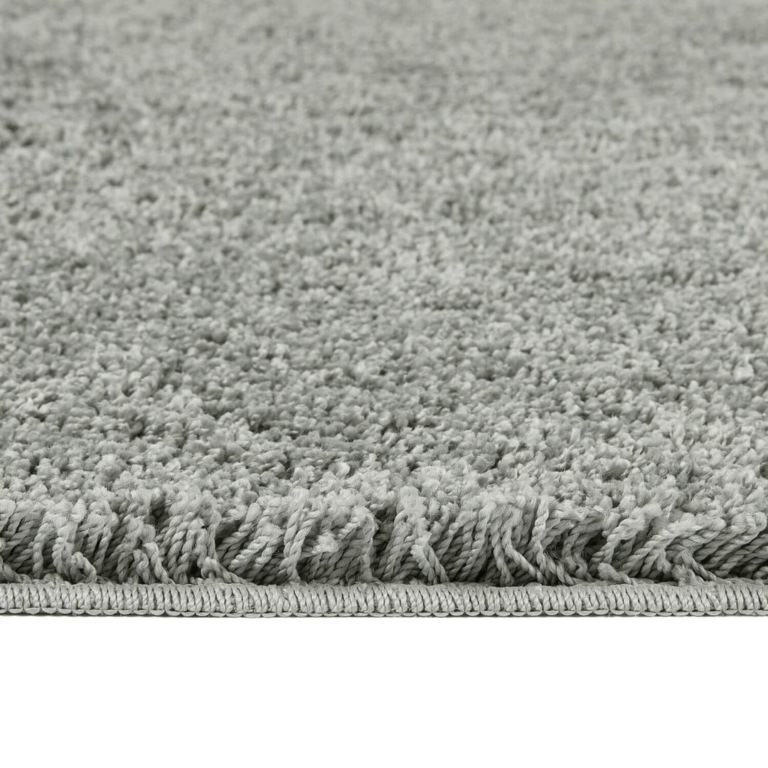 Washable Ghost Grey Shaggy Rug | Luxury Comfort | The Rugs