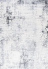Elaris Grey abstract rug, jute backing, hardwearing, polypropylene material | The Rugs