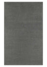 Washmellow grey washable rug, top view of the full rectangle rug | The Rugs
