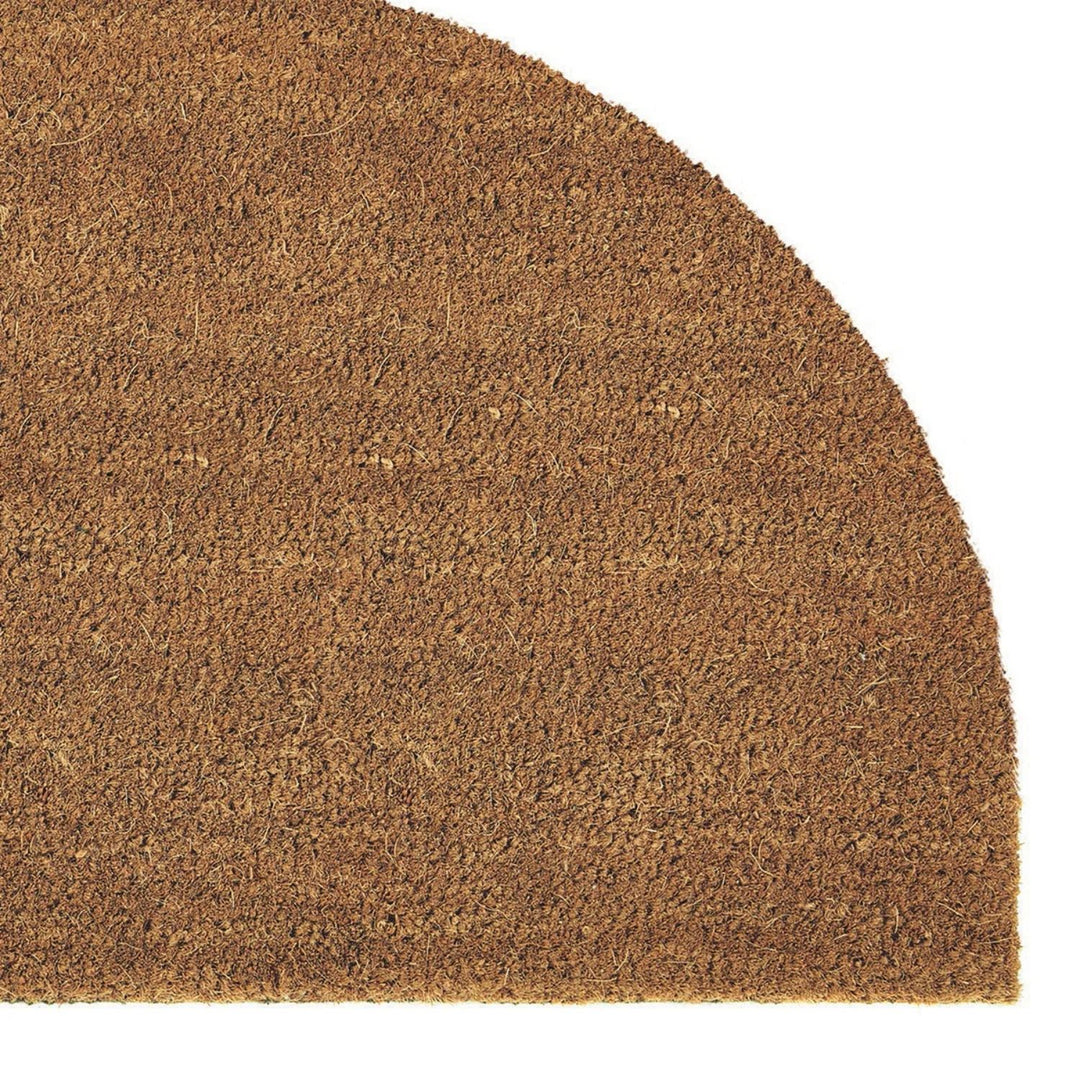Durable Coir Scraper Half Moon Doormat