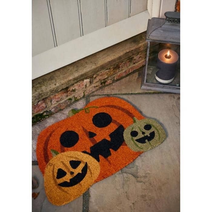 Coir Doormat Christmas & Halloween Design