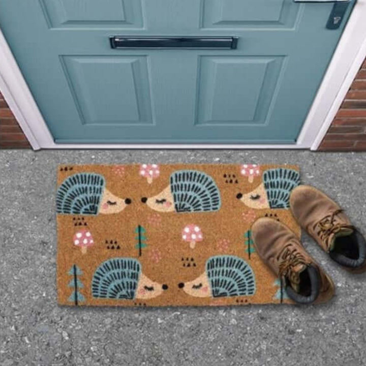 Hedgehogs Coir Doormat Gainsborough 40x70 cm