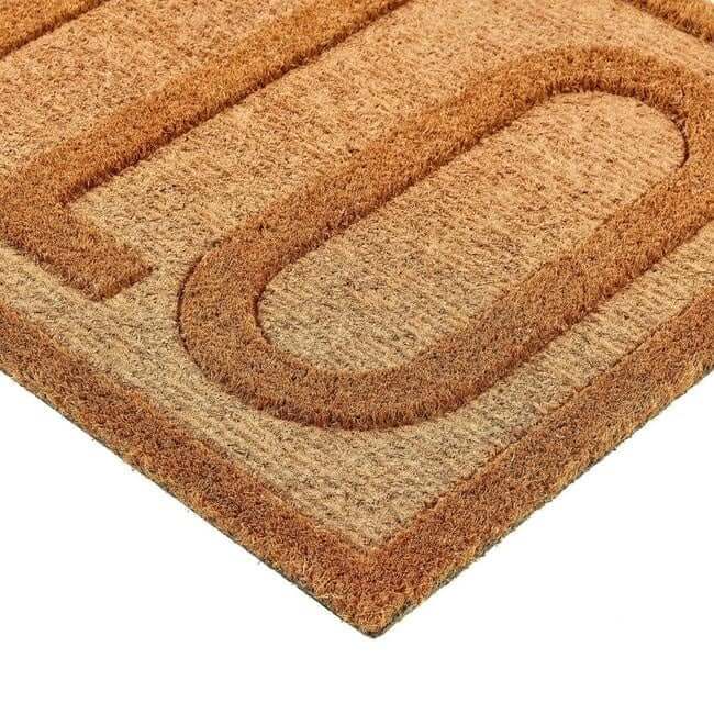 The Rugs Durable Coir Scraper Outdoor Mat | Eco-Friendly