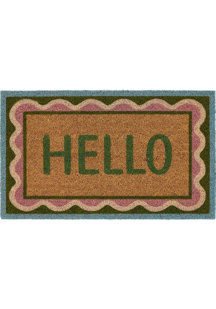 The Rugs Quality Eco-Friendly Coir Doormat 45x75cm Stylish