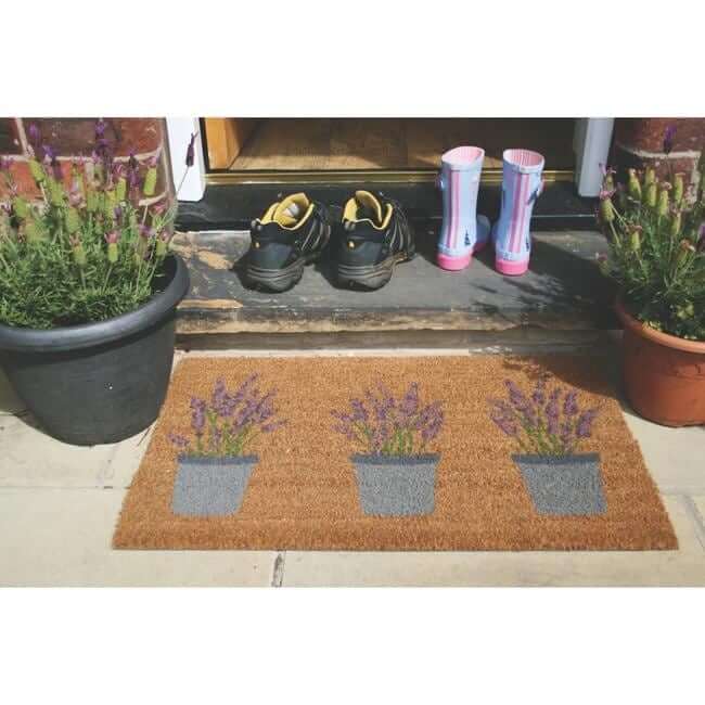 Insert Plate Rugs The Rugs Outdoor Lavender Coir Insert - Durable & Stylish