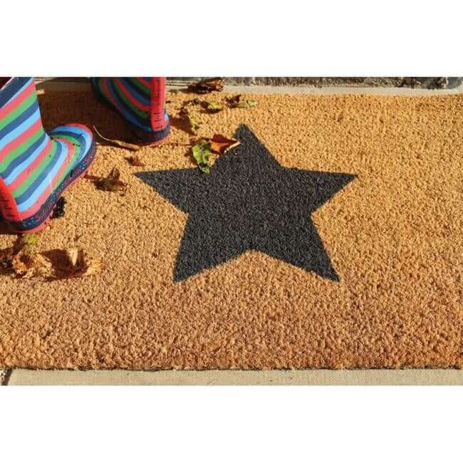 Insert Plate Rugs The Rugs Quality Outdoor Star Coir Inserts 23x53cm