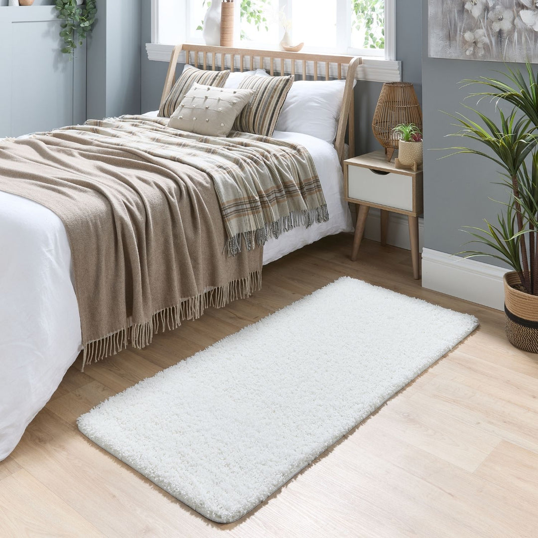 Tufted Washable Rug – Plain Design