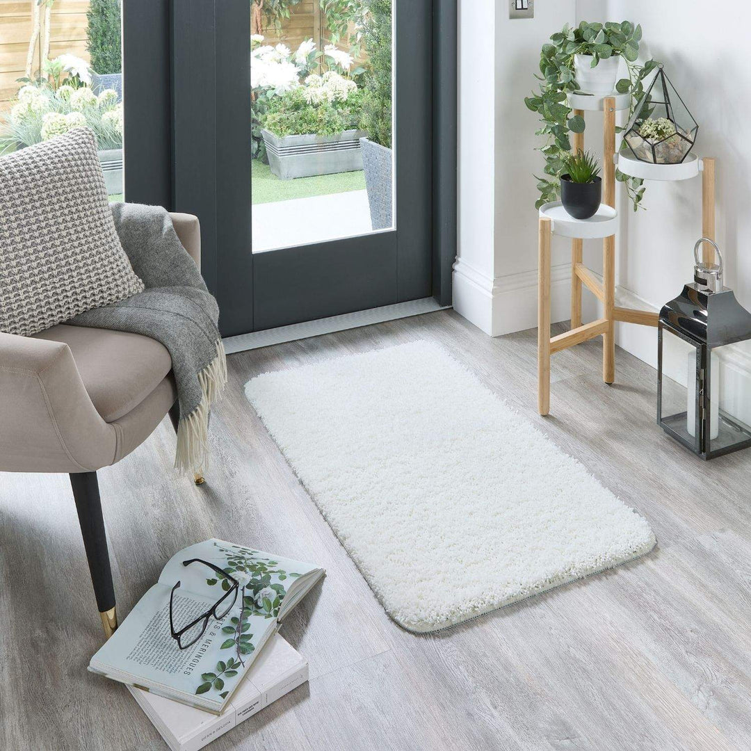 Tufted Washable Rug – Plain Design