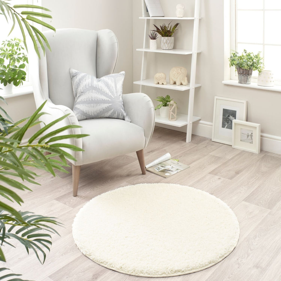 Tufted Washable Rug – Plain Design
