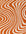 Patterned fabric with orange and white wavy lines