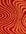 Red and orange wavy patterned fabric