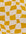 Patterned fabric with yellow geometric shapes on a beige background