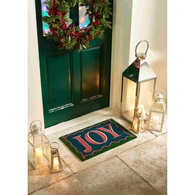 Coir Doormat Christmas & Halloween Design