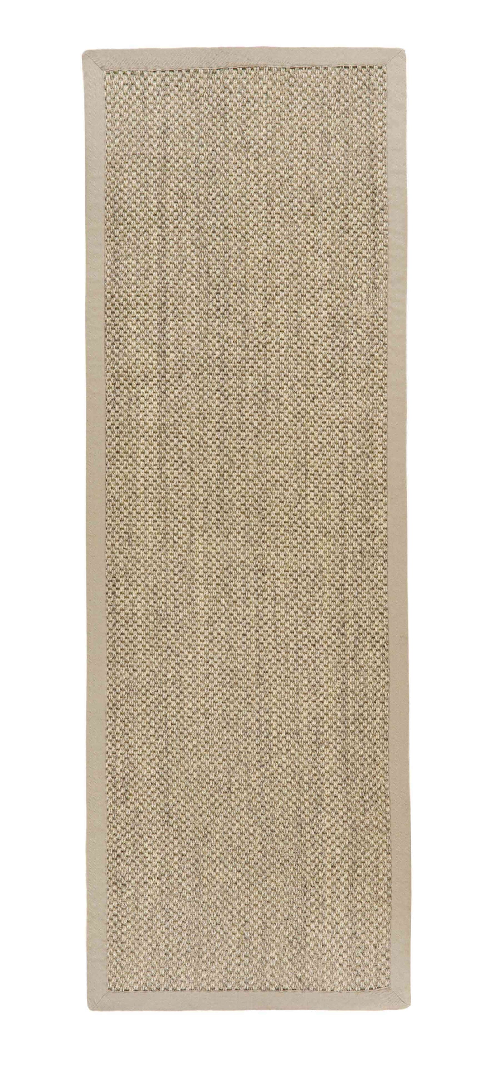Bordered Light Beige Non-Slip Sisal Rug |Natural Home Decor