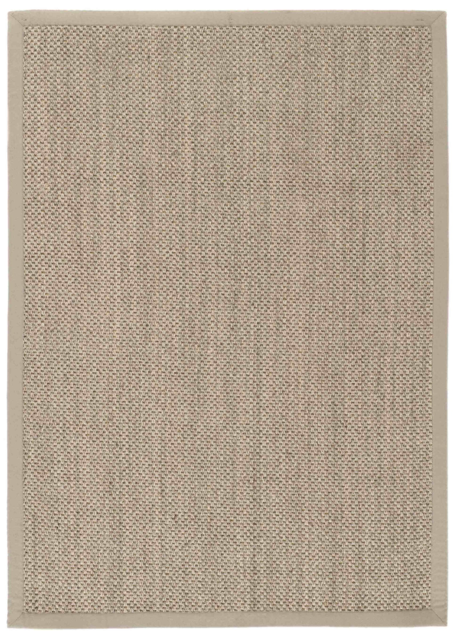 Bordered Light Beige Non-Slip Sisal Rug |Natural Home Decor