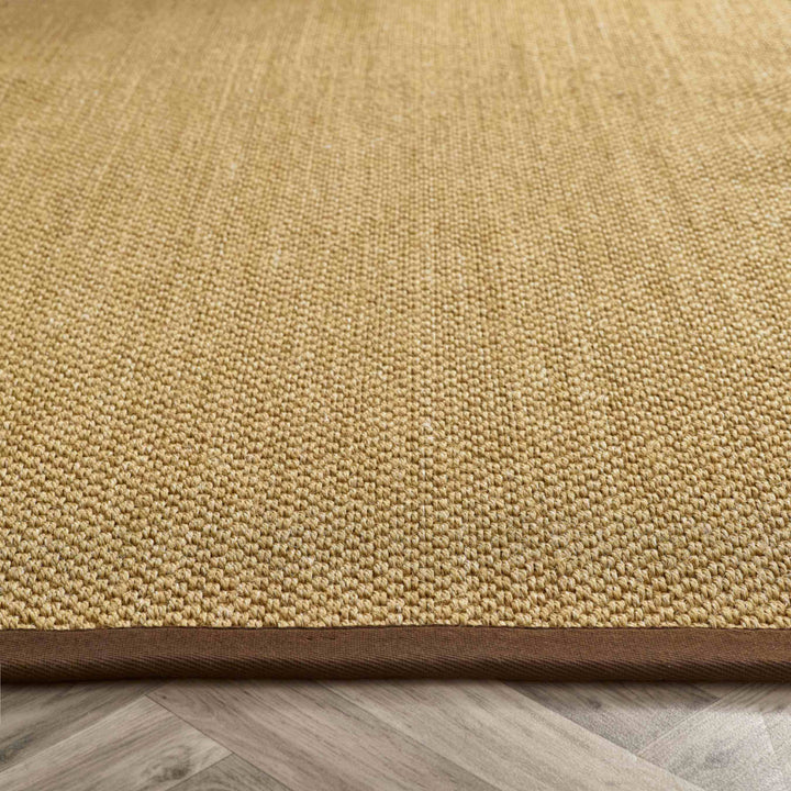 Bordered Natural Non-Slip Sisal Rug