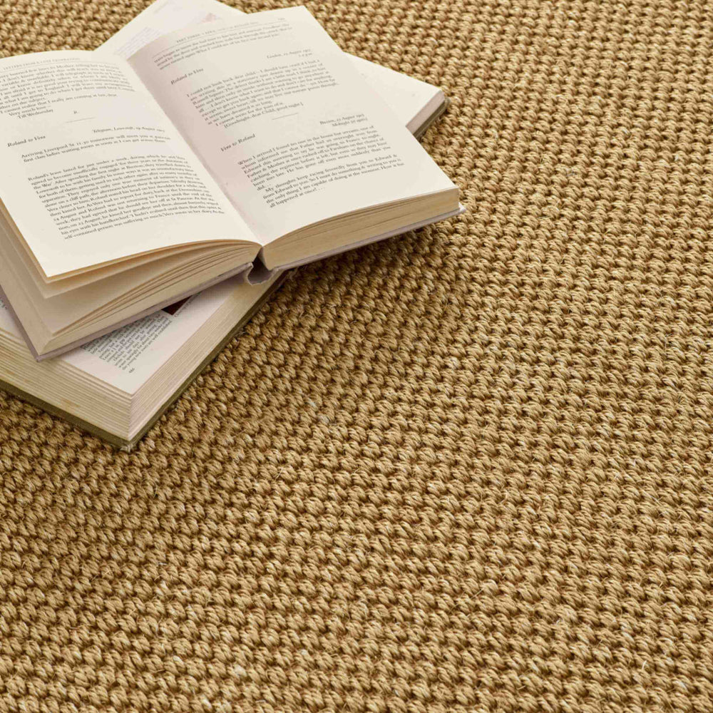 Luxurious Natural Non-Slip Sisal Rug | Bordered Design