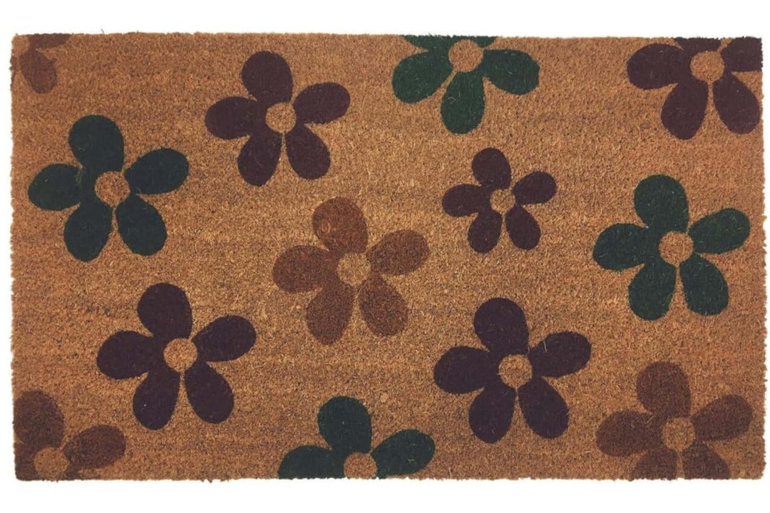 Flowers Coir Doormat Gainsborough 45x75 cm